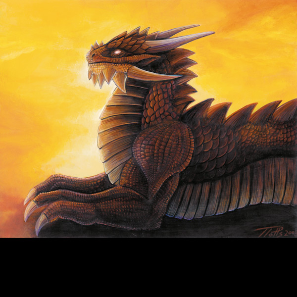 Basking Dragon